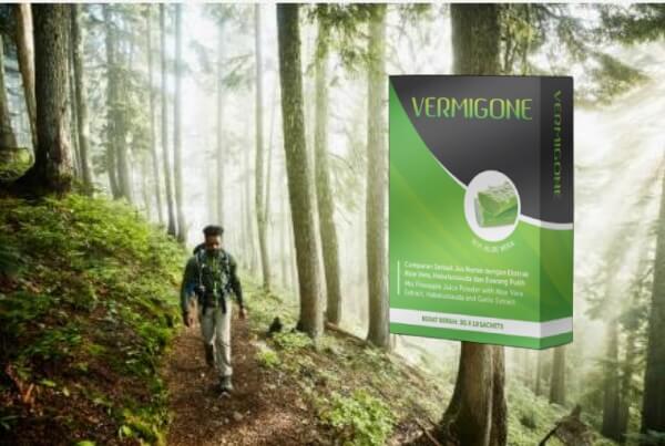 VermiGone produk, lelaki, hutan
