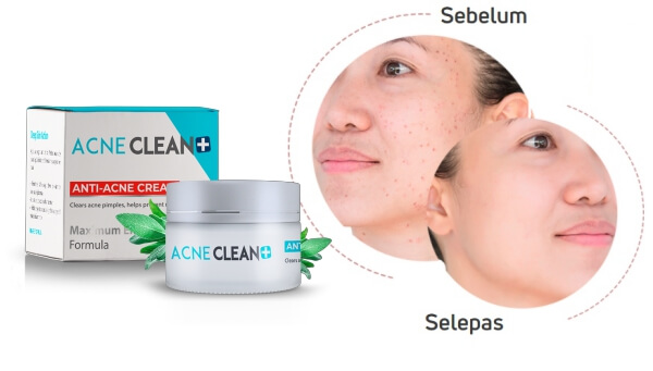 acne clean+ krim Jerawat