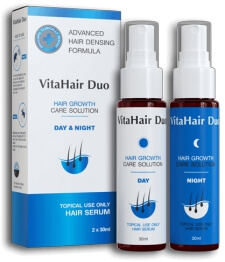 VitaHair Duo Serum produk penjagaan rambut Malaysia